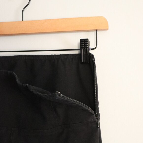 Wilfred Free Women's Black Sz 2 Straight Leg Casual Side Zip High Rise Pants - Picture 4 of 11